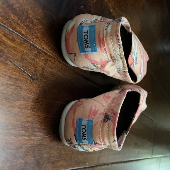 Toms - Coral Palm Tree Print - Picture 4 of 6